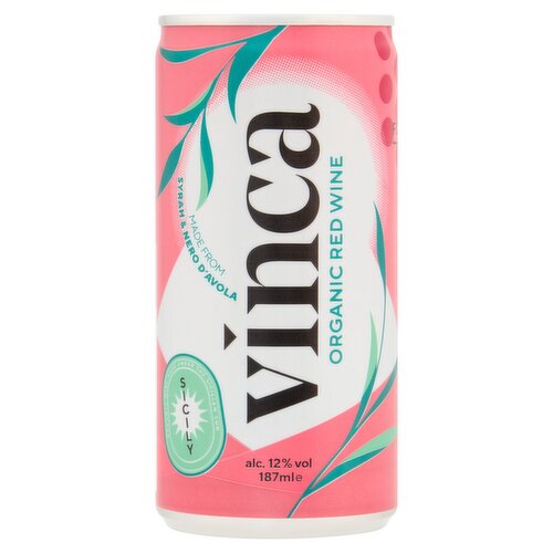 Vinca Organic Red Wine 187ml