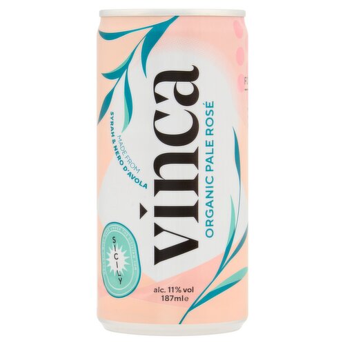 Vinca Organic Pale Rosé 187ml