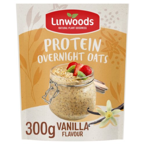 Linwoods Protein Overnight Oats Vanilla Flavour 300g