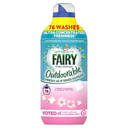 Fairy Outdoorable Fabric Softener, 76 Washes
