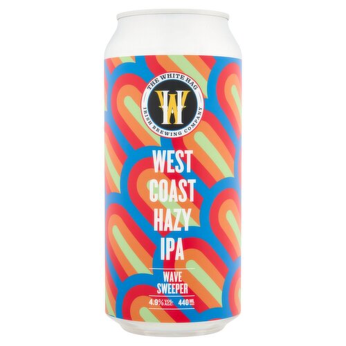 The White Hag Irish Brewing Company Wave Sweeper West Coast Hazy IPA 440ml
