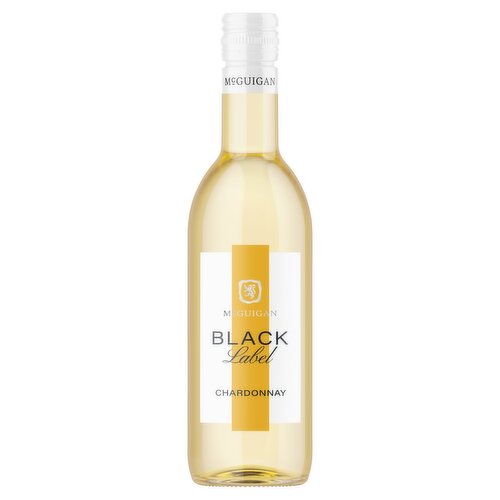 McGuigan Black Label Chardonnay Australian White Wine 187ml