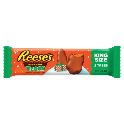 Reese's Peanut Butter & Milk Chocolate Flavoured Trees Kingsize 68g