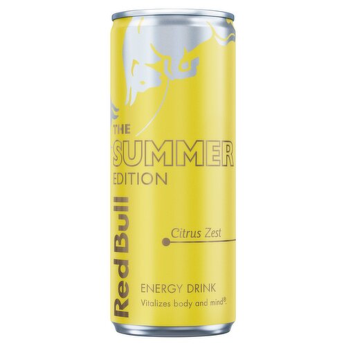 Red Bull The Summer Edition Citrus Zest Energy Drink 250ml