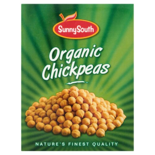 Sunny South Organic Chickpeas 390g