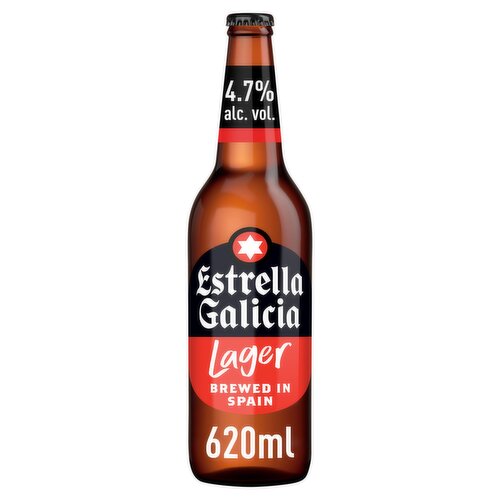 Estrella Galicia Spanish Lager Beer 620ml