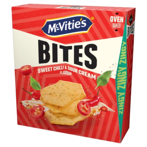 McVitie's Bites Sweet Chilli & Sour Cream Flavour 125g