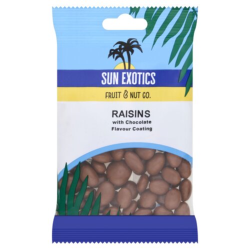 Sun Exotics Fruit & Nut Co. Raisins with Chocolate Flavour Coating 100g