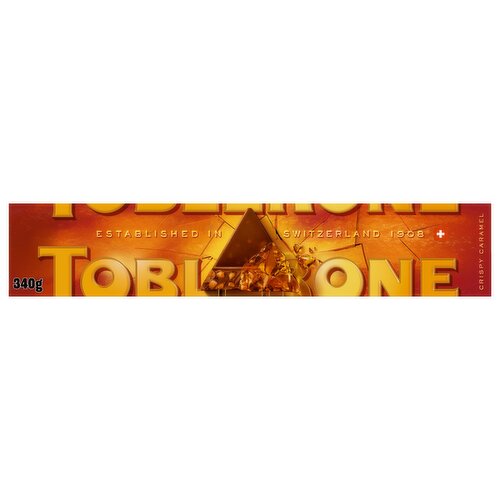Toblerone Crispy caramel chocolate gift block 340 g