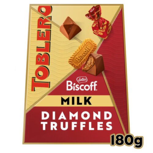 Toblerone Truffles Biscoff pralines premium gift box 180 g