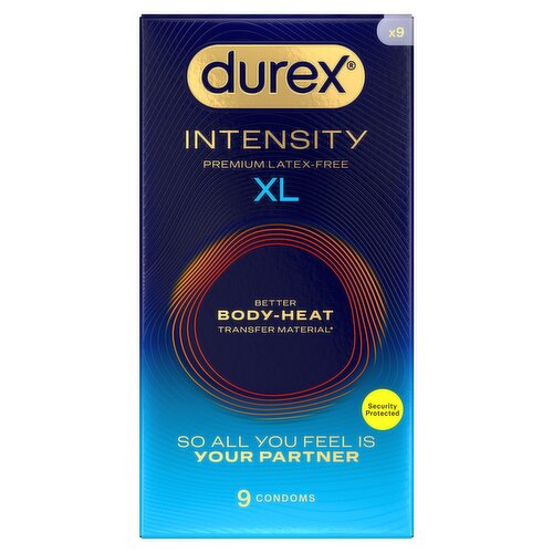 Durex 9 Intensity XL Condoms