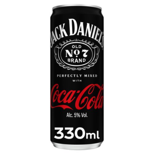 Jack Daniel's with Coca-Cola 330ml