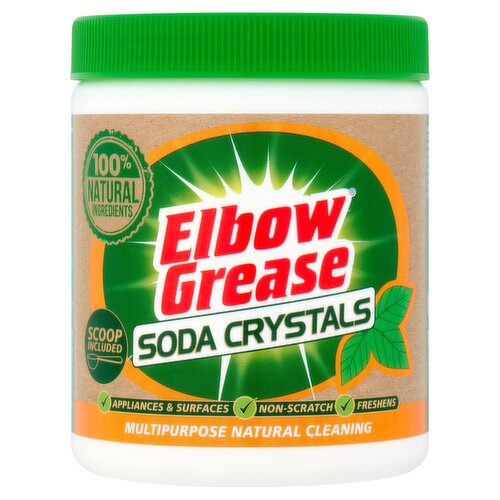 Elbow Grease Soda Crystals Multipurpose Natural Cleaning 500g