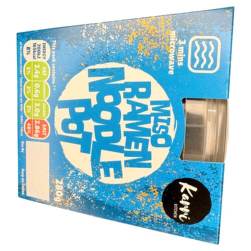 Karri Kitchen Miso Ramen Noodle Pot 280g