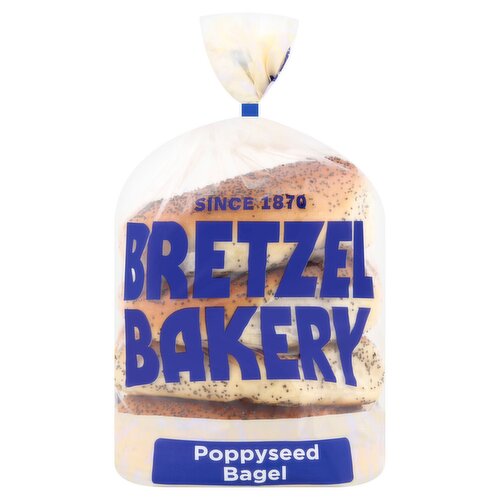 Bretzel Bakery Poppyseed Bagel