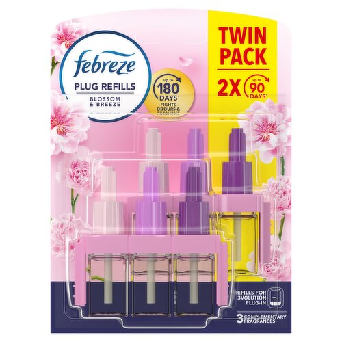 Febreze 3Volution Air Freshener Refill Blossom & Breeze 2x20ML