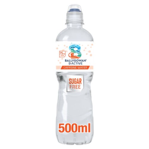 Ballygowan B Active Tropical Rush Caffeine Water 500ml