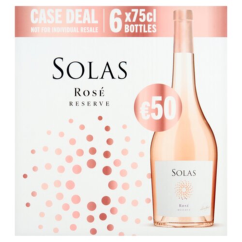 Solas Rosé Reserve 6 x 75cl