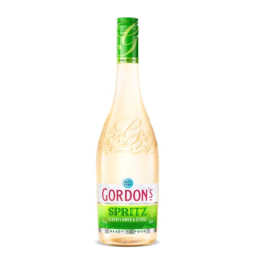 Gordon's Spritz Elderflower and Citrus 750ml