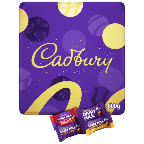 Cadbury Dairy Milk Chocolate Chunks Tin 600 g
