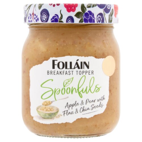 Folláin Spoonfuls- Apple & Pear with Flax & Chia Seeds