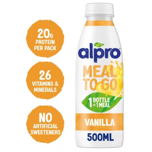 Alpro Meal to Go Drink Vanilla 500ml