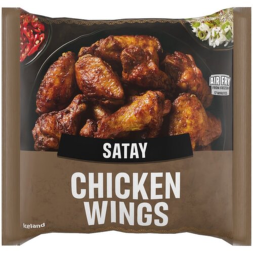 Iceland Satay Chicken Wings 750g
