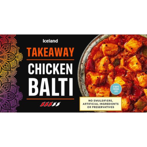 Iceland Takeaway Chicken Balti 375g