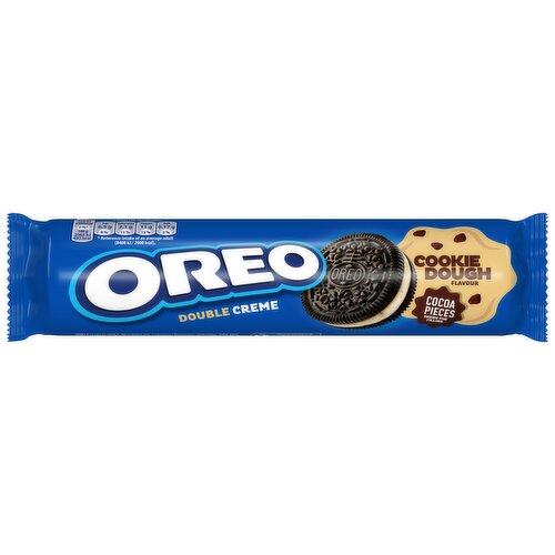 Oreo Cookie Dough Flavour Cocoa Sandwich Biscuit Pack 157g