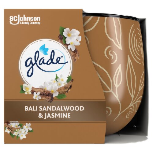 Glade Candle Bali Sandalwood & Jasmine 108g