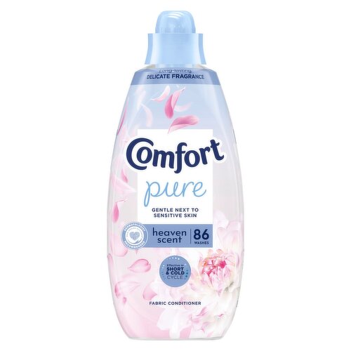 Comfort Pure Heaven Scent Fabric Conditioner 86 washes (1.29 L)