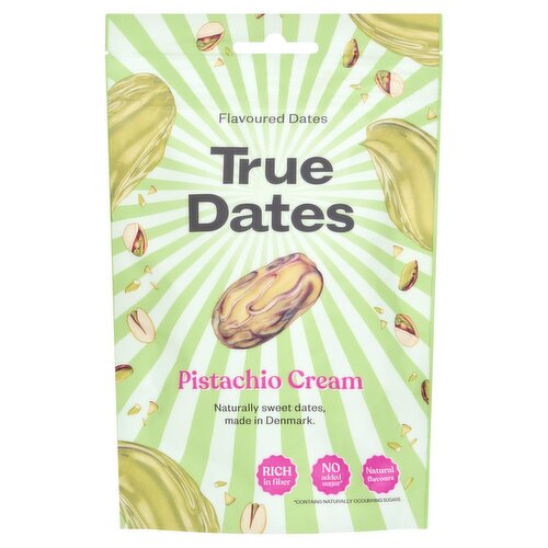True Dates Pistachio Cream Flavoured Dates 100g