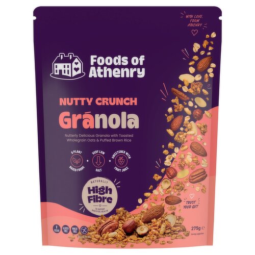 Foods of Athenry Nutty Crunch Gránola 275g