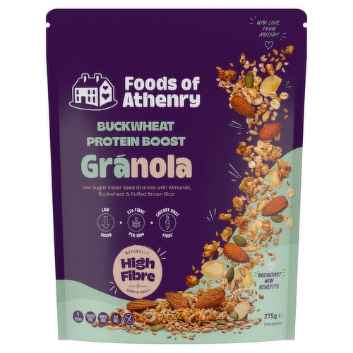 Foods of Athenry Buckwheat Protein Boost Gránola 275g