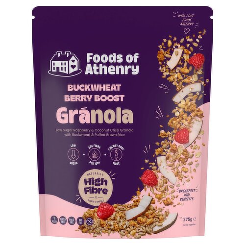 Foods of Athenry Buckwheat Berry Boost Gránola 275g