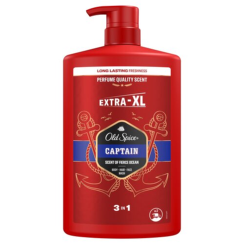Old Spice Captain 3-in-1 Shower Gel 1000ml