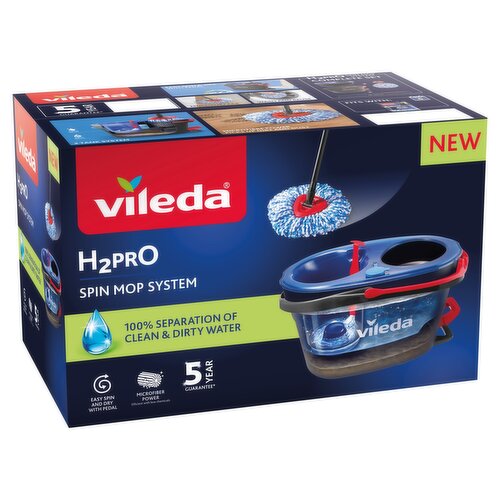 Vileda H2Pro Spin Mop System