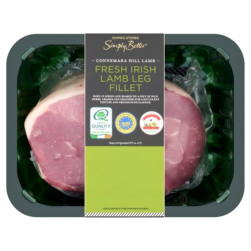 Dunnes Stores Simply Better Connemara Hill Fresh Irish Lamb Leg Fillet 950g