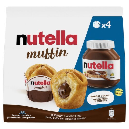 Nutella Muffin 4 Pack 264g