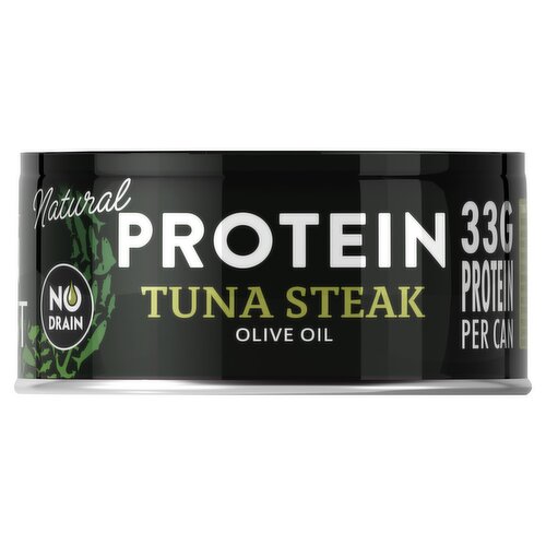 John West Natural Protein Tuna Steak Olive Oil 120g