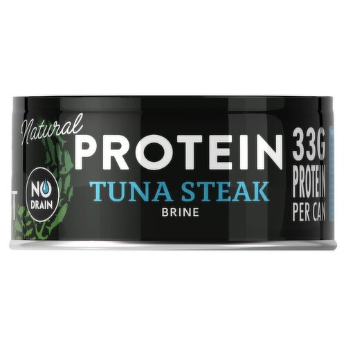John West Natural Protein Tuna Steak Brine 120g