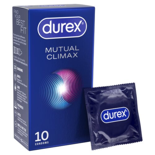 Durex 10 Mutual Climax Condoms