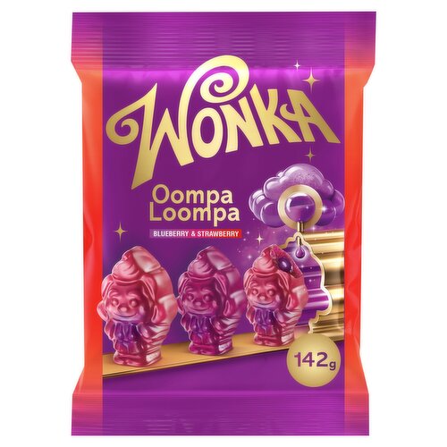 Wonka Oompa Loompa Blueberry & Strawberry Berry Cola Flavour 142g