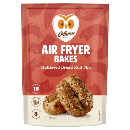 Odlums Air Fryer Bakes Multiseed Bread Roll Mix 300g