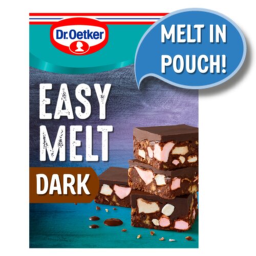 Dr. Oetker Easy Melt Dark Chocolatey Cake Covering 150g