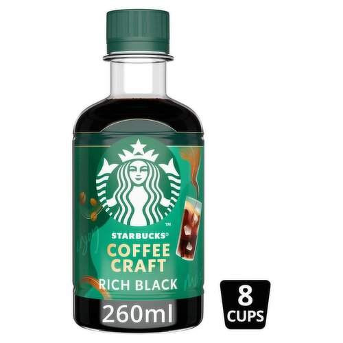 Starbucks® Rich Black Iced Coffee Concentrated 260ml