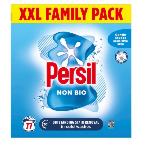 Persil Non Bio Washing Powder XXL Family Pack 77 washes (3.85 kg)