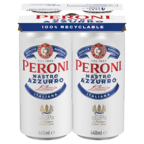 Peroni Nastro Azzurro 440ml