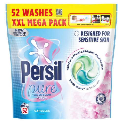 Persil Ultimate Pure Heaven Scent Non Bio Laundry Capsules 52 washes