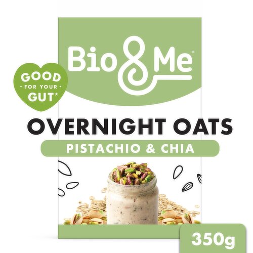 Bio&Me Pistachio & Chia Overnight Oats 350g